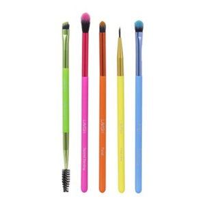 5pc Neon Eye Brush Set